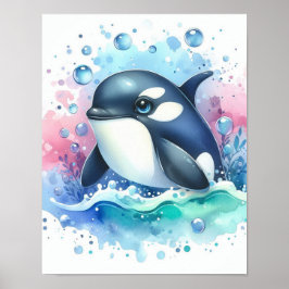 Whale Poster