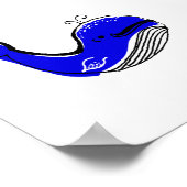 whale poster (Ecke)