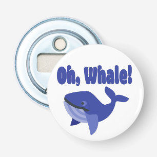 Whale Pun Funny Flaschenöffner
