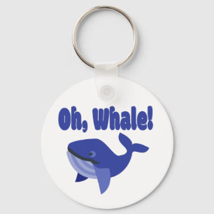 Whale Pun Funny Schlüsselanhänger