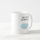 Whale Pun - Tasse - Custom Tasse - Keramik (VorderseiteRechts)
