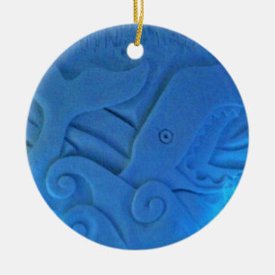 Whale Room im Hotel de Glace, Quebec, Kanada Keramik Ornament