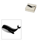 Whale Rubber-Briefmarke Gummistempel (Stempel)