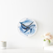 Whale Runde Wanduhr (Zuhause)