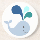 Whale Sandstein Untersetzer (Vorne)