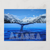 Whale Schwanz Alaska - Postkarte (Vorderseite)