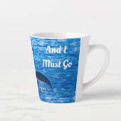 Whale Schwanz Blue Ocean ruft an Milchtasse (Rechts)