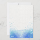 Whale-Schwanz Einladung (Rückseite)