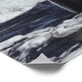 Whale Schwanz Kunstfotografie drucken Poster (Ecke)