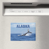 Whale Schwanz Landschaftlich Oceanic Alaska Magnet (In Situ (Geschirrspüler))