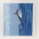 Whale Schwanz Landschaftlich Oceanic Jigsaw Puzzle (Vertikal)