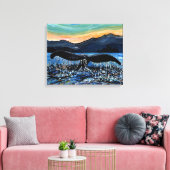 Whale Schwanz Leinwanddruck (Insitu (Wohnzimmer))