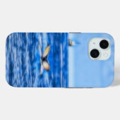Whale Schwanz Nautical Ship Blue Ocean Case-Mate iPhone Hülle (Rückseite (Horizontal))