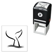 Whale Schwanz Permastempel (Beispiel)