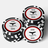 Whale Schwanz Pokerchips (Stapel)