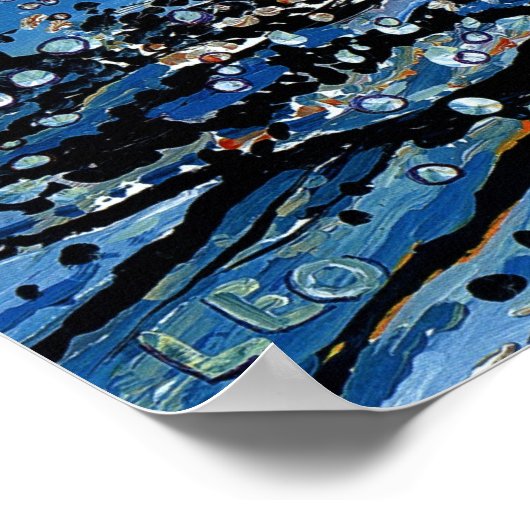 Whale Schwanz Poster (Ecke)