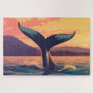 🐙 Whale-Schwanz Puzzle