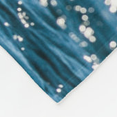 Whale Schwanz Seascape: Dramatisches Wasser. Fleecedecke (Ecke)