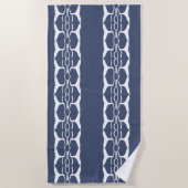 Whale-Schwanz Strandtuch (Vorderseite)