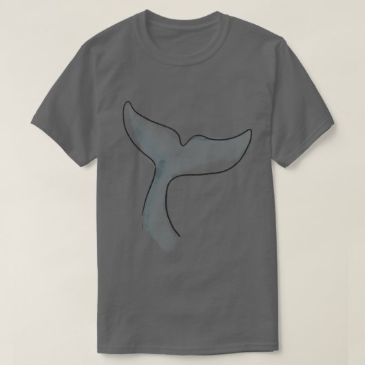 Whale-Schwanz T-Shirt (Design vorne)