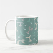 Whale-Schwänze Kaffeetasse (Links)