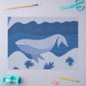 Whale Seidenpapier (Basteln)
