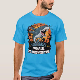 Whale sein Halloween Time Spooky Sea Monster T-Shirt