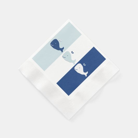 Whale Serviette (Ecke)