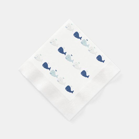 Whale Serviette (Ecke)