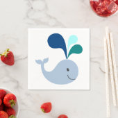 Whale Serviette (Beispiel)