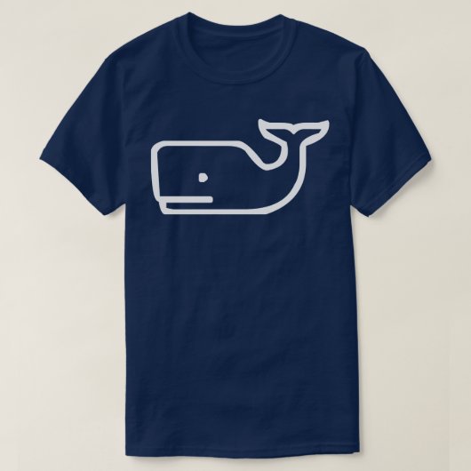 Whale Shark Beluga Orca Navy T-Shirt (Design vorne)