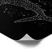 Whale Shark Constellation Marine Life For Animal L Poster (Ecke)