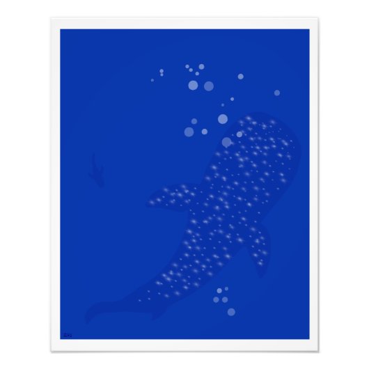 Whale Shark Fotodruck (Vorne)