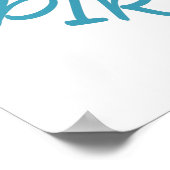 Whale Shark ist mein Geist Tier Poster (Ecke)