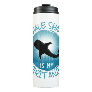 Whale Shark ist mein Geist Tier Thermosbecher