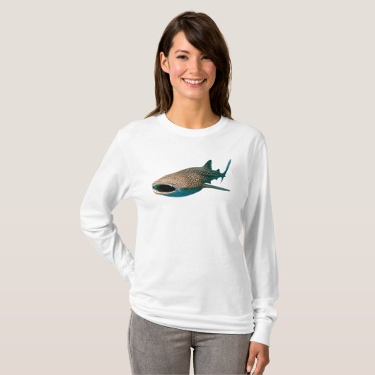 Whale Shark Long T - Shirt (Vorne ganz)