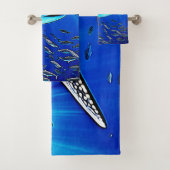 Whale Shark Majestät Design Badhandtuch Set (Insitu)