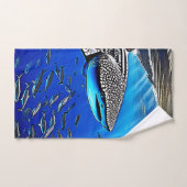 Whale Shark Majestät Design Badhandtuch Set (Handtuch)