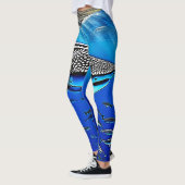Whale Shark Majestät Design Leggings (Links)