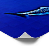 Whale Shark Majestät Design Poster (Ecke)