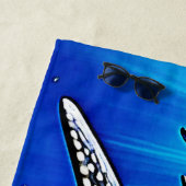 Whale Shark Majestät Design Strandtuch (Beispiel)