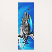 Whale Shark Majestät Design Yogamatte (Rückseite)