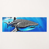 Whale Shark Majestät Design Yogamatte (Vorderseite (Horizontal))