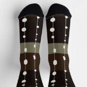 Whale Shark Pattern Socken (Oben)