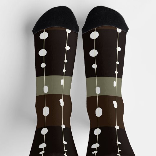 Whale Shark Pattern Socken (Oben)