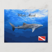 Whale Shark Postcard Postkarte (Vorderseite)