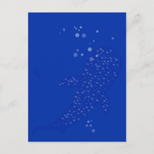 Whale Shark Postkarte (Vorderseite)