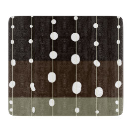 Whale Shark Spots und Streifen Muster Cool Grau Schneidebrett