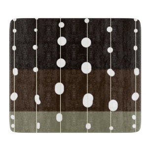 Whale Shark Spots und Streifen Muster Cool Grau Schneidebrett