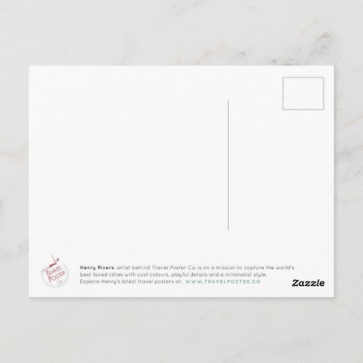 Whale Shark Vintage Poster - Art Postkarte (Rückseite)